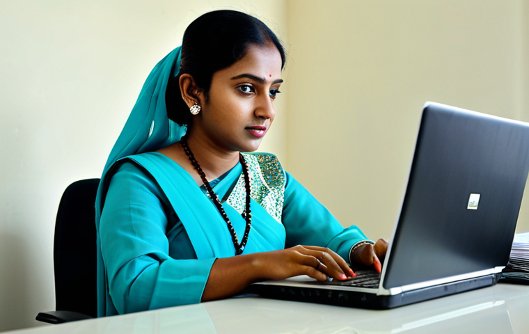 **
A fully clothed businesswoman in a modest sari, sitting at a desk in a modern office in Dhaka, Bangladesh. She is working on a laptop. Natural lighting, professional environment, safe for work, appropriate content, perfect anatomy, professional.
**