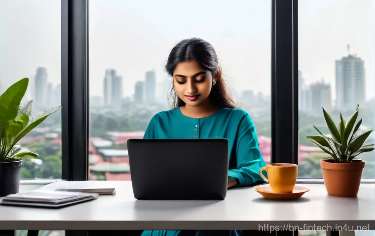 디지털 금융 서비스 혁신 - "A serene scene in rural Bangladesh, featuring a warm and natural light. A middle-aged Bangladeshi m...