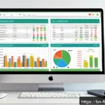P2P 금융 서비스 플랫폼 - A detailed digital illustration of a modern P2P lending platform interface on a computer screen, sho...